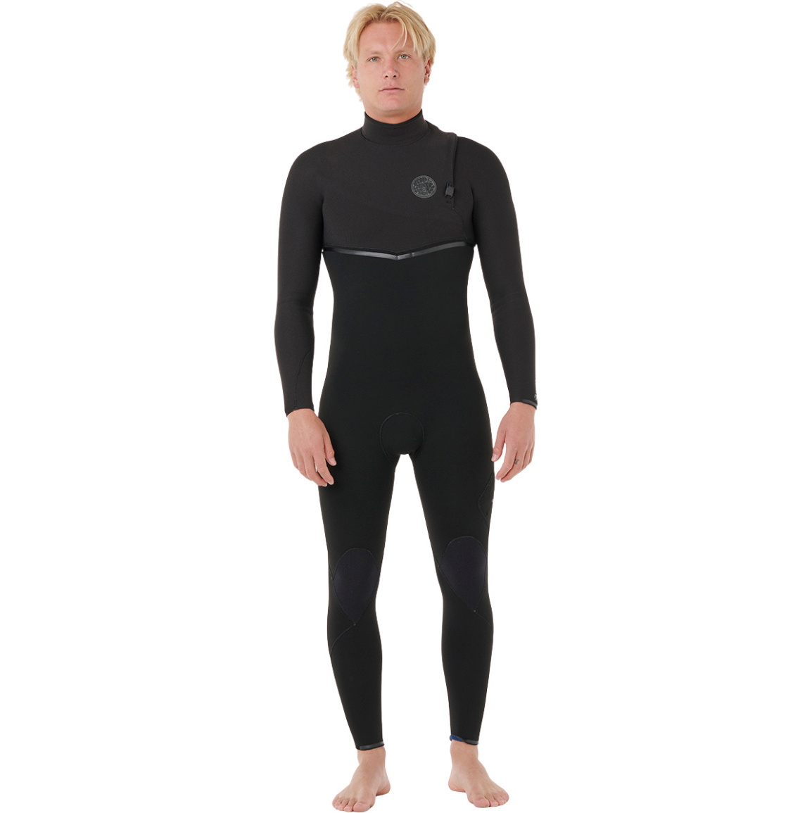 2026 Rip Curl Da Uomo E-Bomb 5/3mm Zip Free Muta 17KMFS - Black